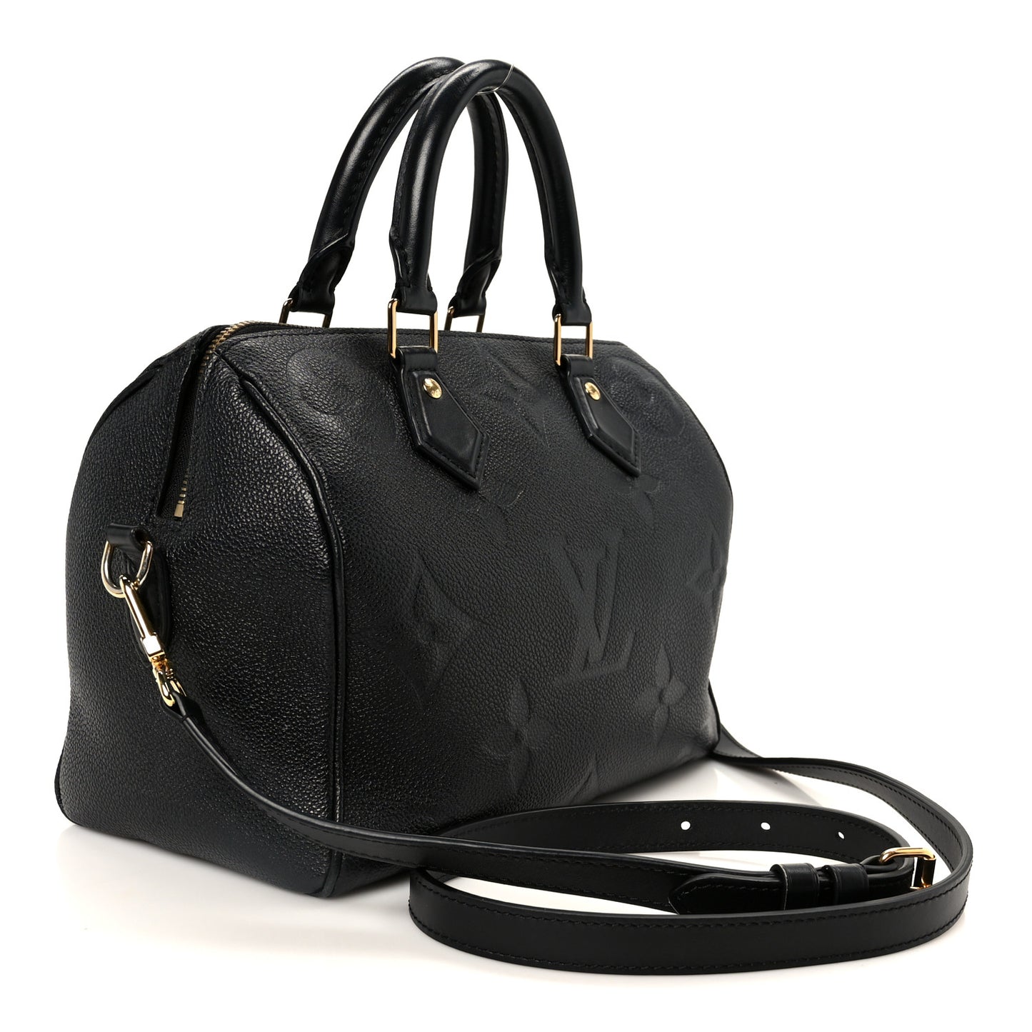 Empreinte Monogram Giant Speedy Bandouliere 25 Black