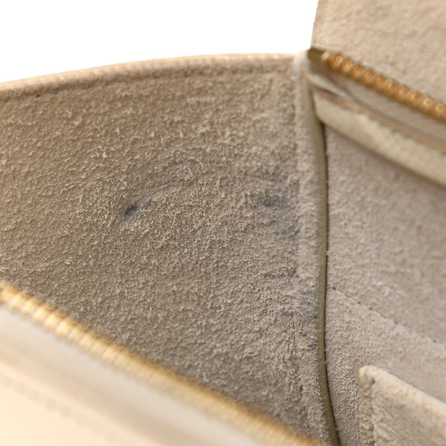 Grained Calfskin Mini Belt Bag White