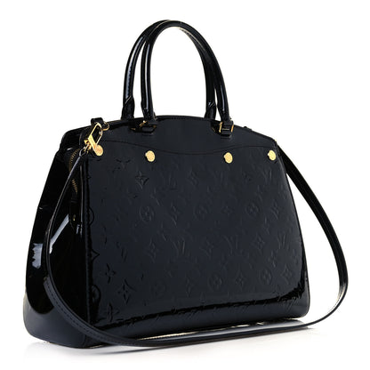 Louis Vuitton Vernis Brea MM Black 3 of 9
