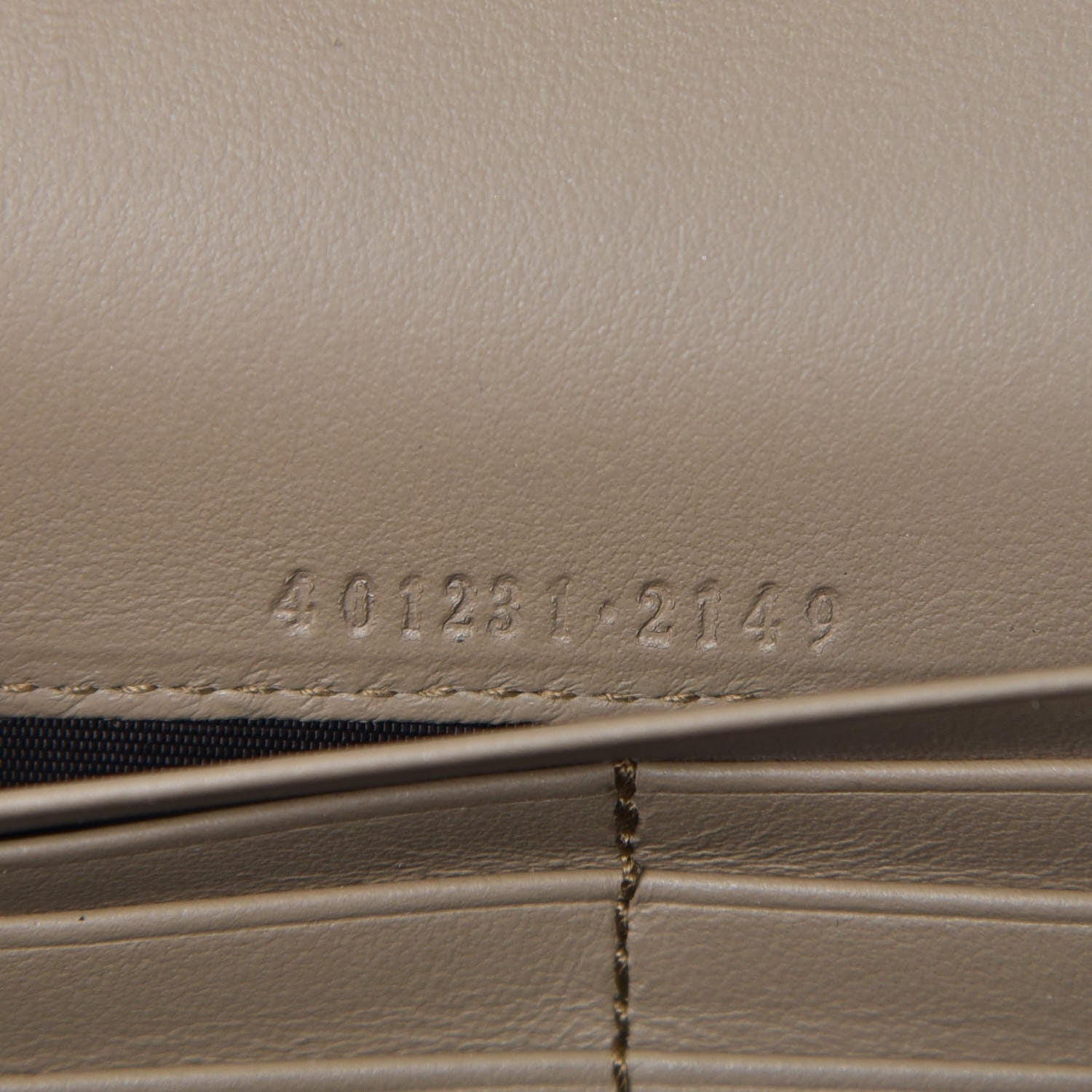 Gucci GG Supreme Monogram Mini Dionysus Chain Wallet Beige Taupe 7 of 8