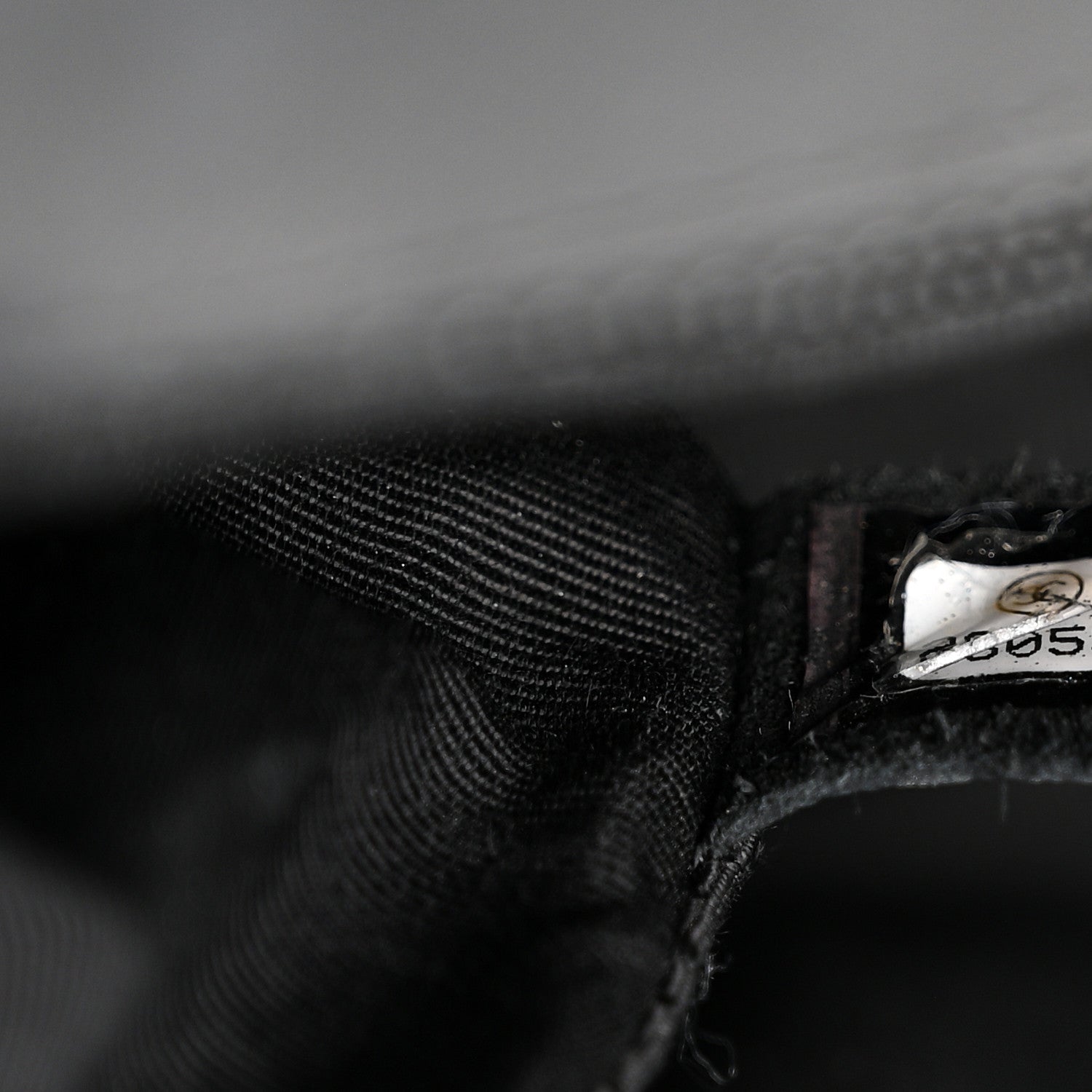 Chanel Calfskin Chevron Quilted Small Statement Flap Black 7 of 11