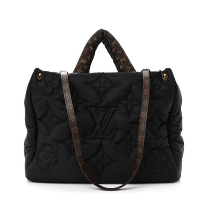 Louis Vuitton Econyl Monogram Pillow Giant Onthego MM Black 1 of 13
