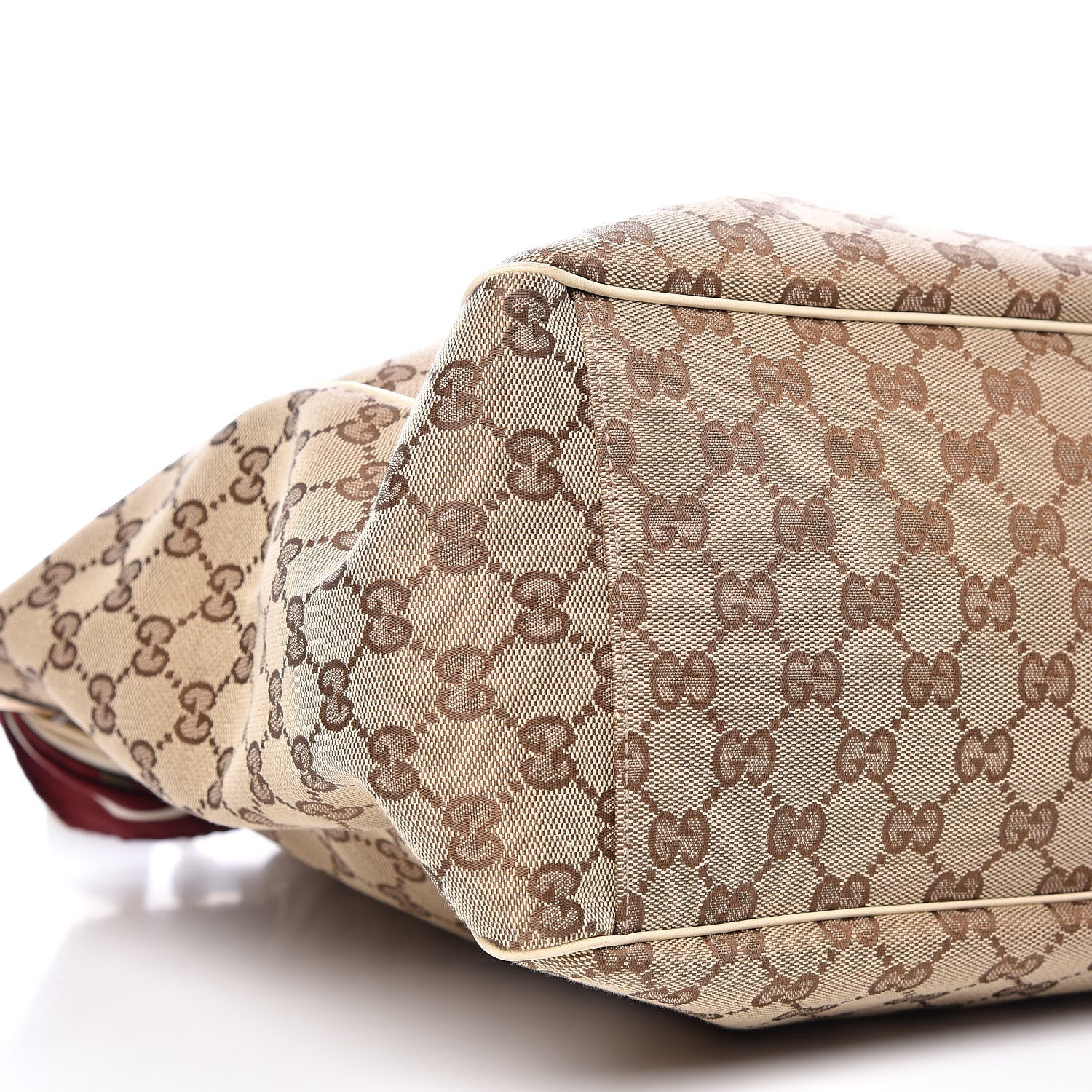 Gucci Monogram Large Positano Tote Off White 5 of 9