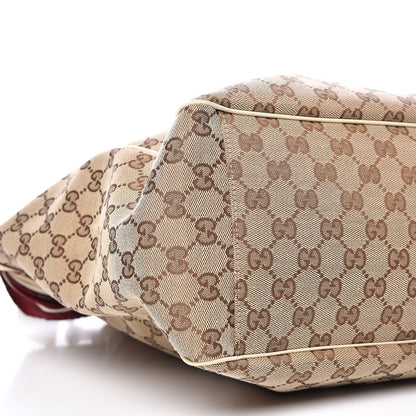 Gucci Monogram Large Positano Tote Off White 5 of 9