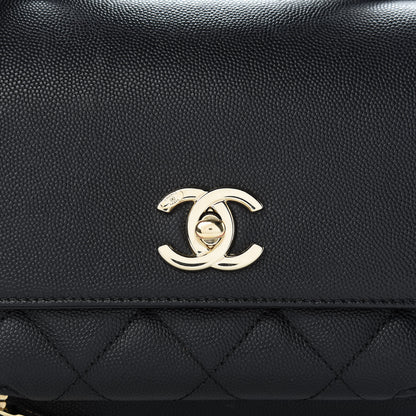 Chanel Caviar Quilted Mini Business Affinity Flap Black 8 of 15