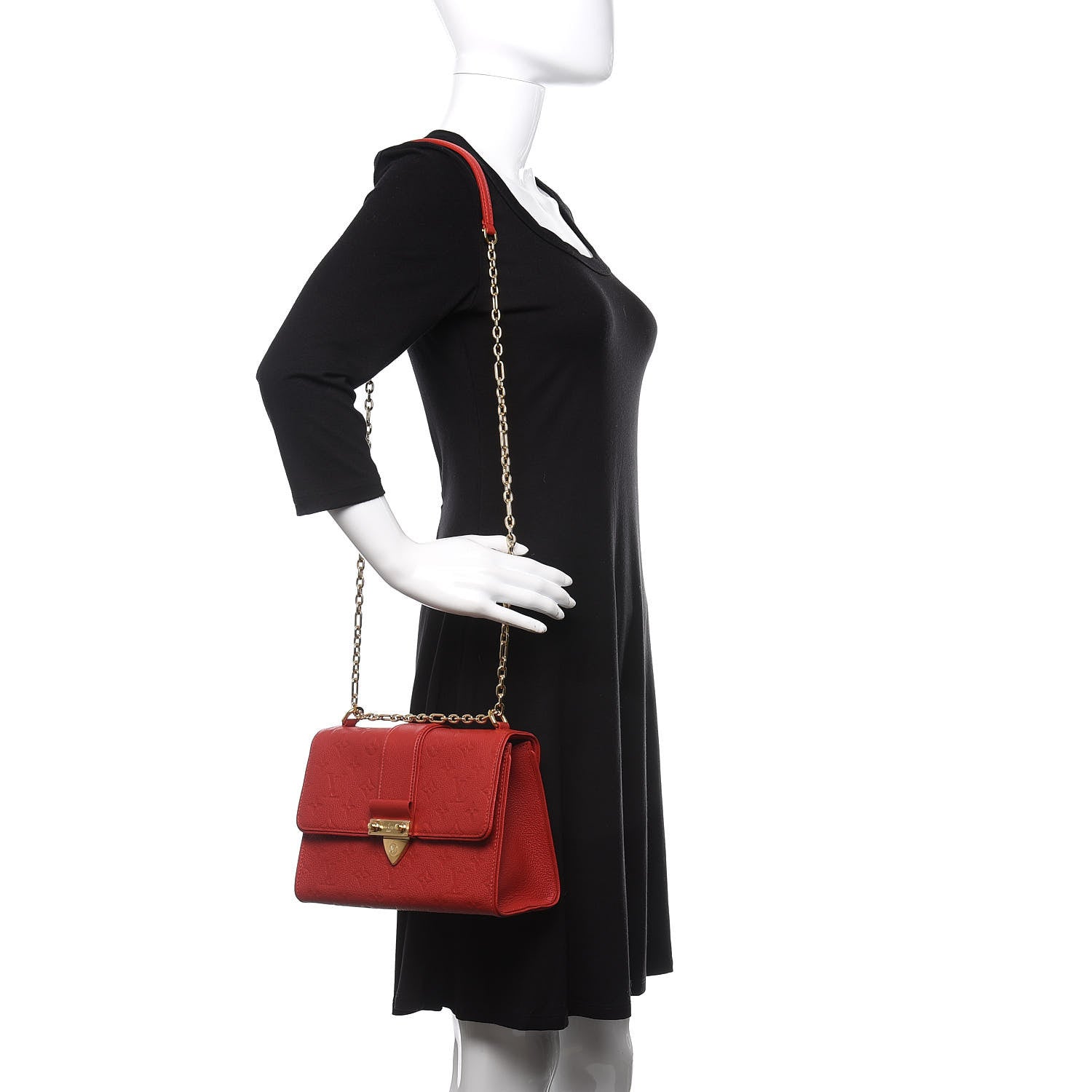 Louis Vuitton Empreinte Saint Sulpice PM Cherry 2 of 9