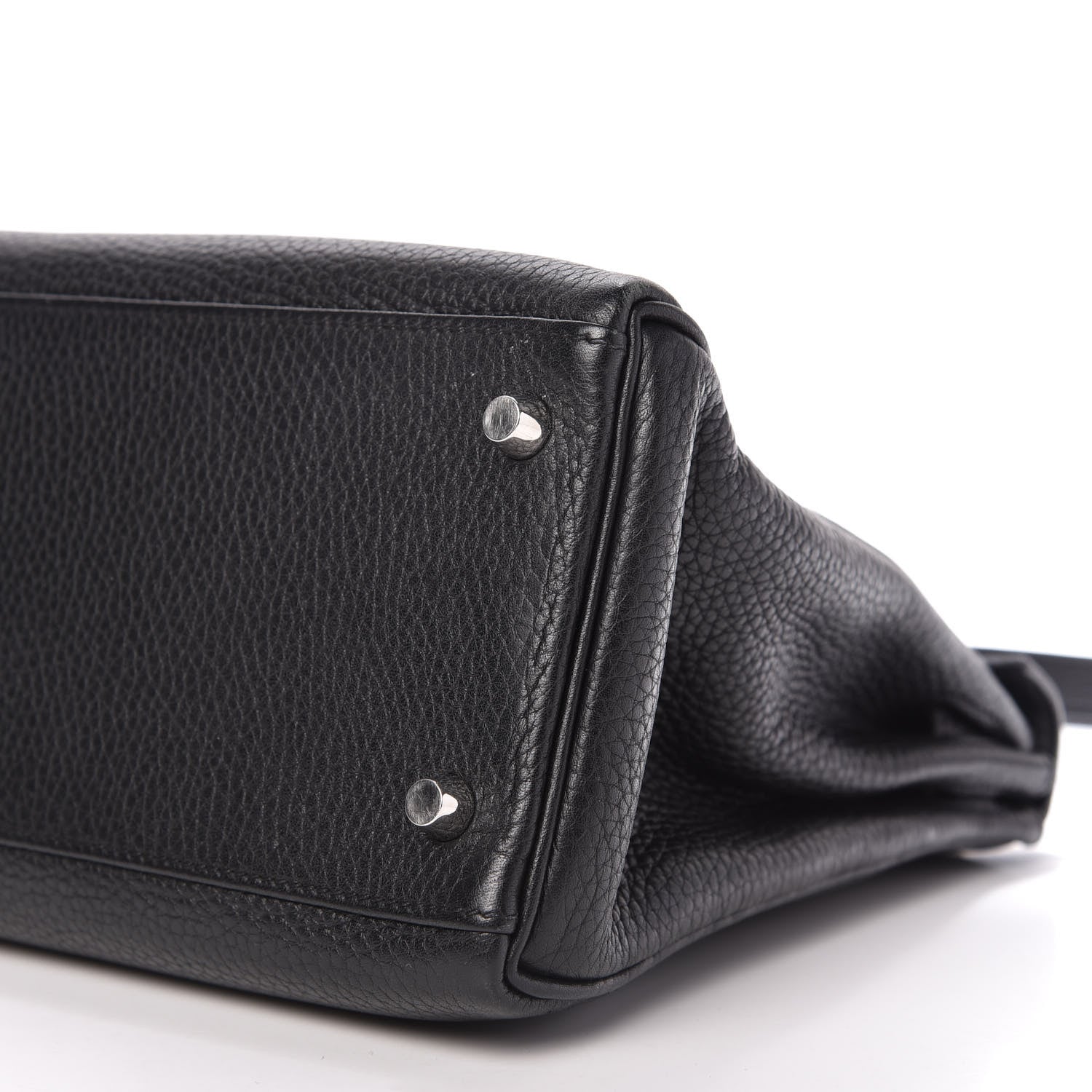 Hermes Taurillon Clemence Kelly Retourne 28 Black 7 of 10