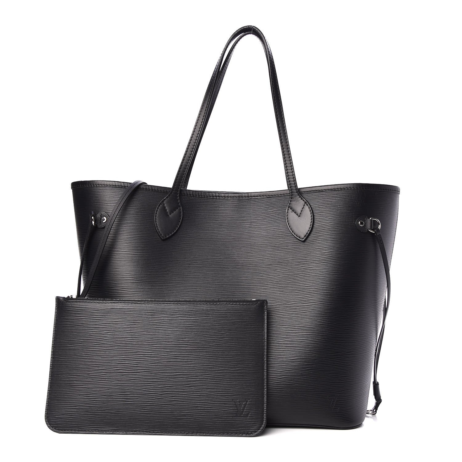 Louis Vuitton Epi Neverfull MM Black 1 of 10