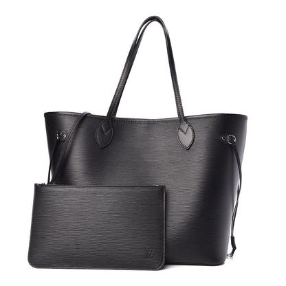 Louis Vuitton Epi Neverfull MM Black 1 of 10