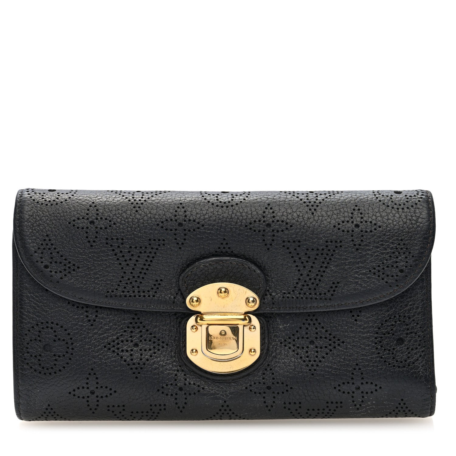 Louis Vuitton Mahina Amelia Wallet Black 1 of 7