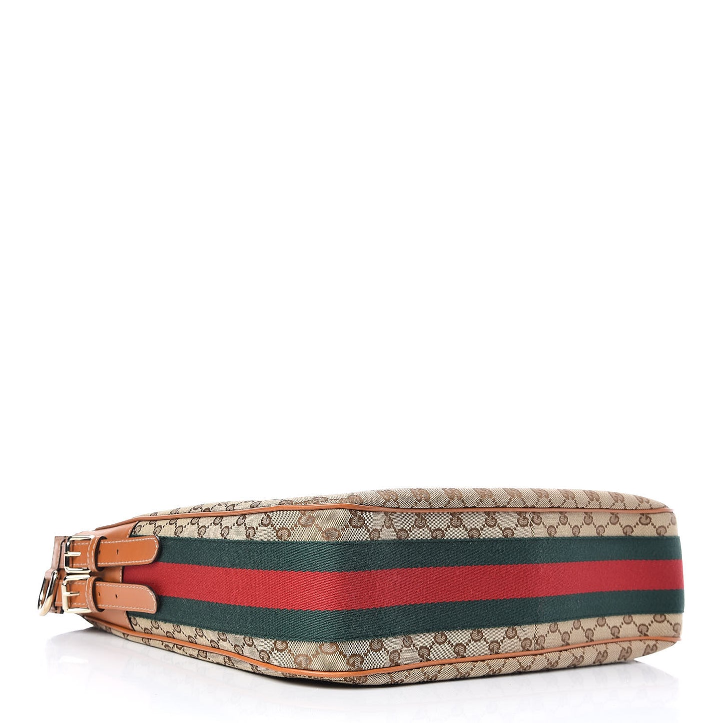 Monogram Medium Heritage Shoulder Bag Light Tobacco