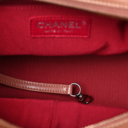 Chanel Aged Calfskin Quilted Medium Gabrielle Hobo Pink 5 of 8