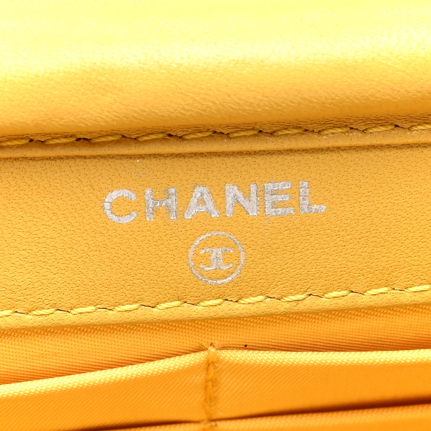 Nylon Travel Wallet On Chain WOC Yellow