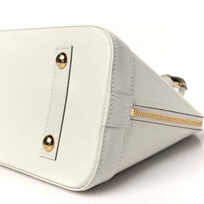 Louis Vuitton Smooth Calfskin Signature Alma PM White 8 of 8