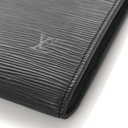Louis Vuitton Epi Pochette Accessories 24 Black 8 of 9