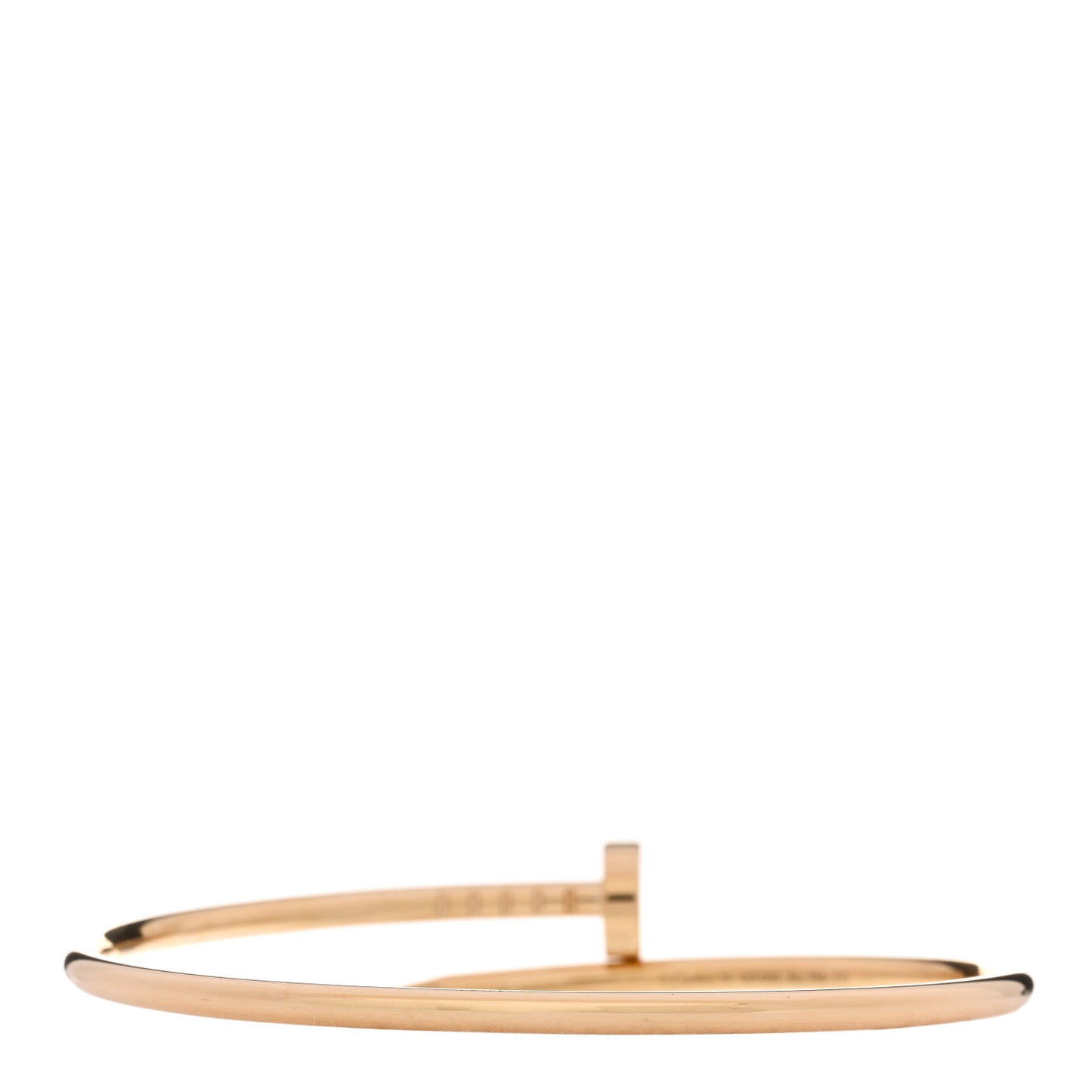 18K Yellow Gold Small Juste Un Clou Bracelet 15