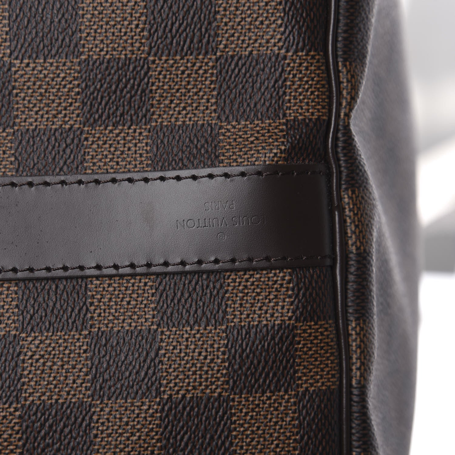 Louis Vuitton Damier Ebene Keepall Bandouliere 55 9 of 9