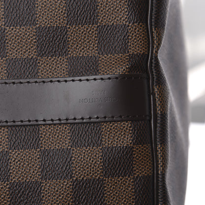 Louis Vuitton Damier Ebene Keepall Bandouliere 55 9 of 9