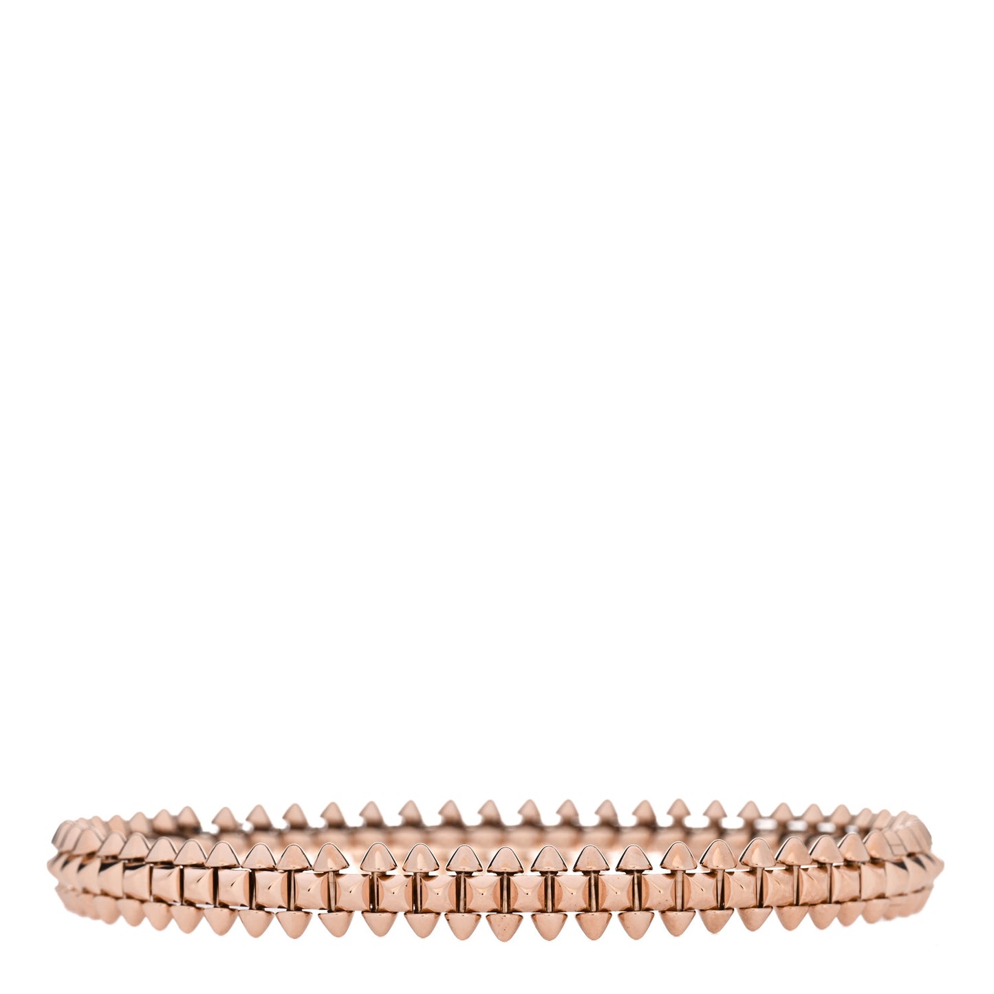 18K Pink Gold Small Clash De Cartier Bracelet 16