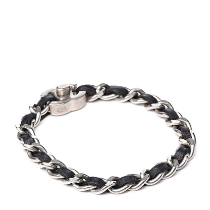 Chanel Lambskin CC Turnlock Chain Bracelet L Black 3 of 5