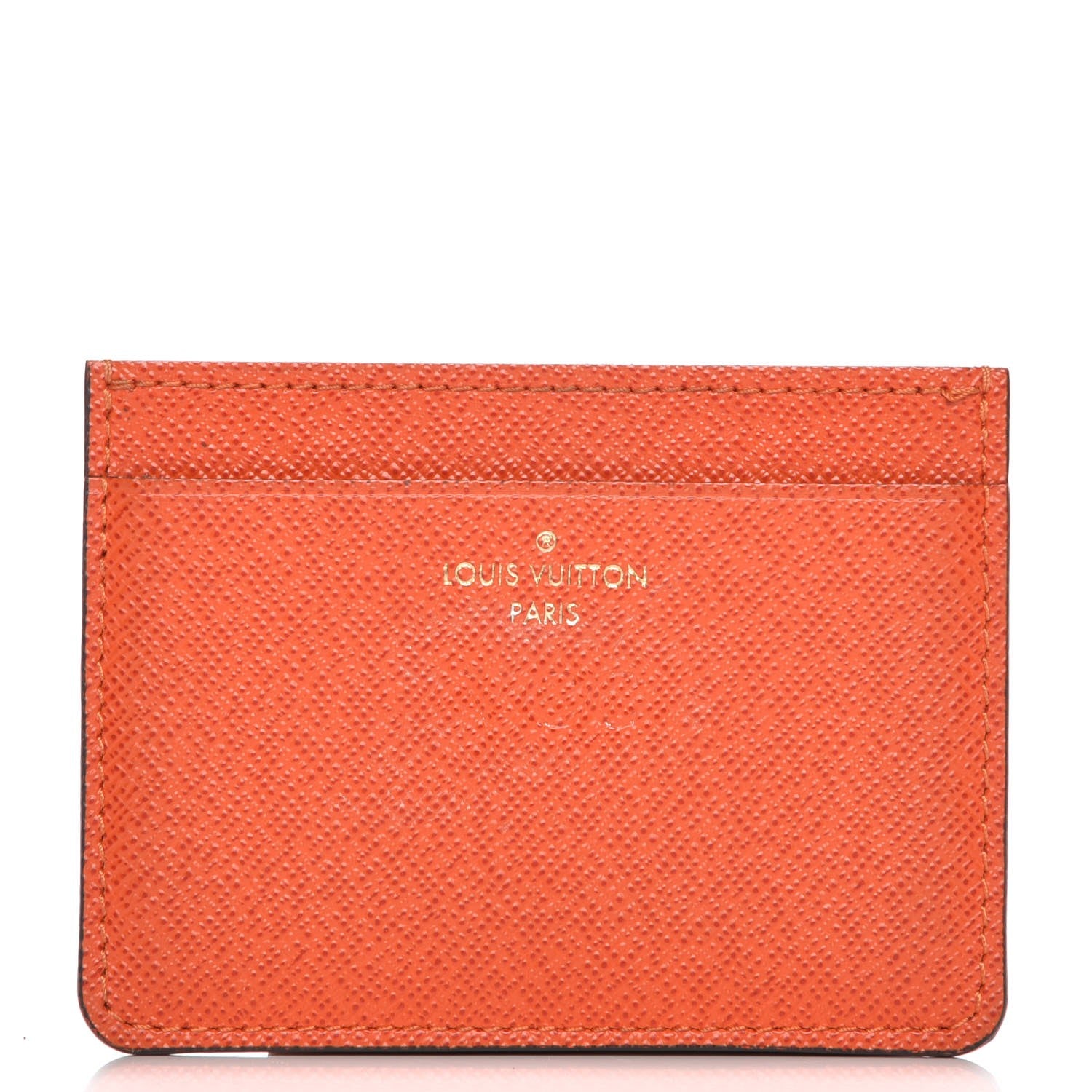 Louis Vuitton Calfskin Jeanne Wallet Insert Piment 1 of 6
