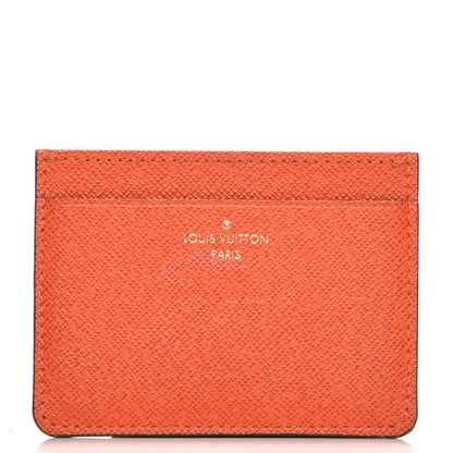 Louis Vuitton Calfskin Jeanne Wallet Insert Piment 1 of 6