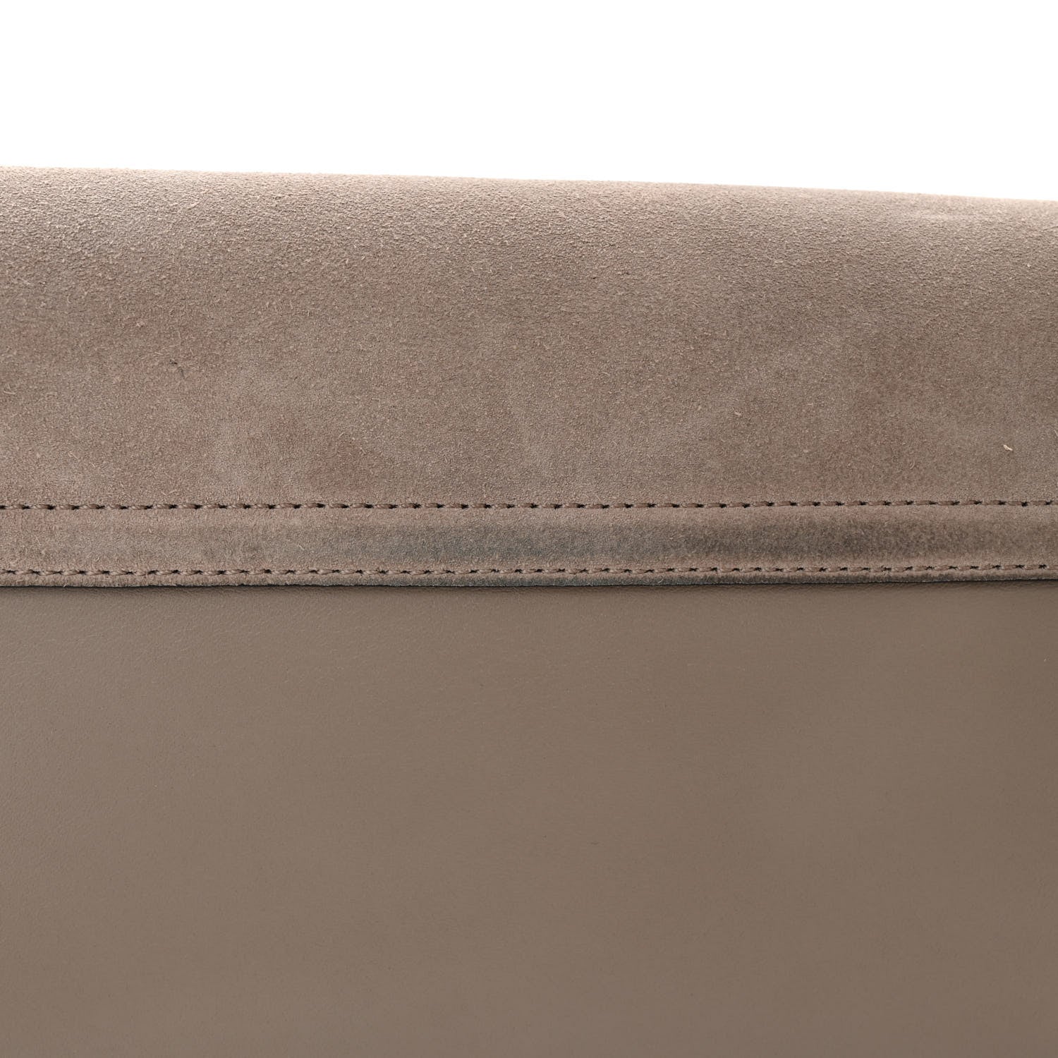 Chloe Suede Calfskin Small Faye Shoulder Bag Motty Grey 11 of 11