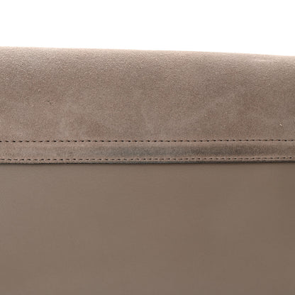 Chloe Suede Calfskin Small Faye Shoulder Bag Motty Grey 11 of 11
