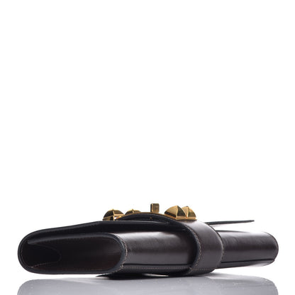Hermes Box Medor 23 Clutch Chocolate 4 of 24