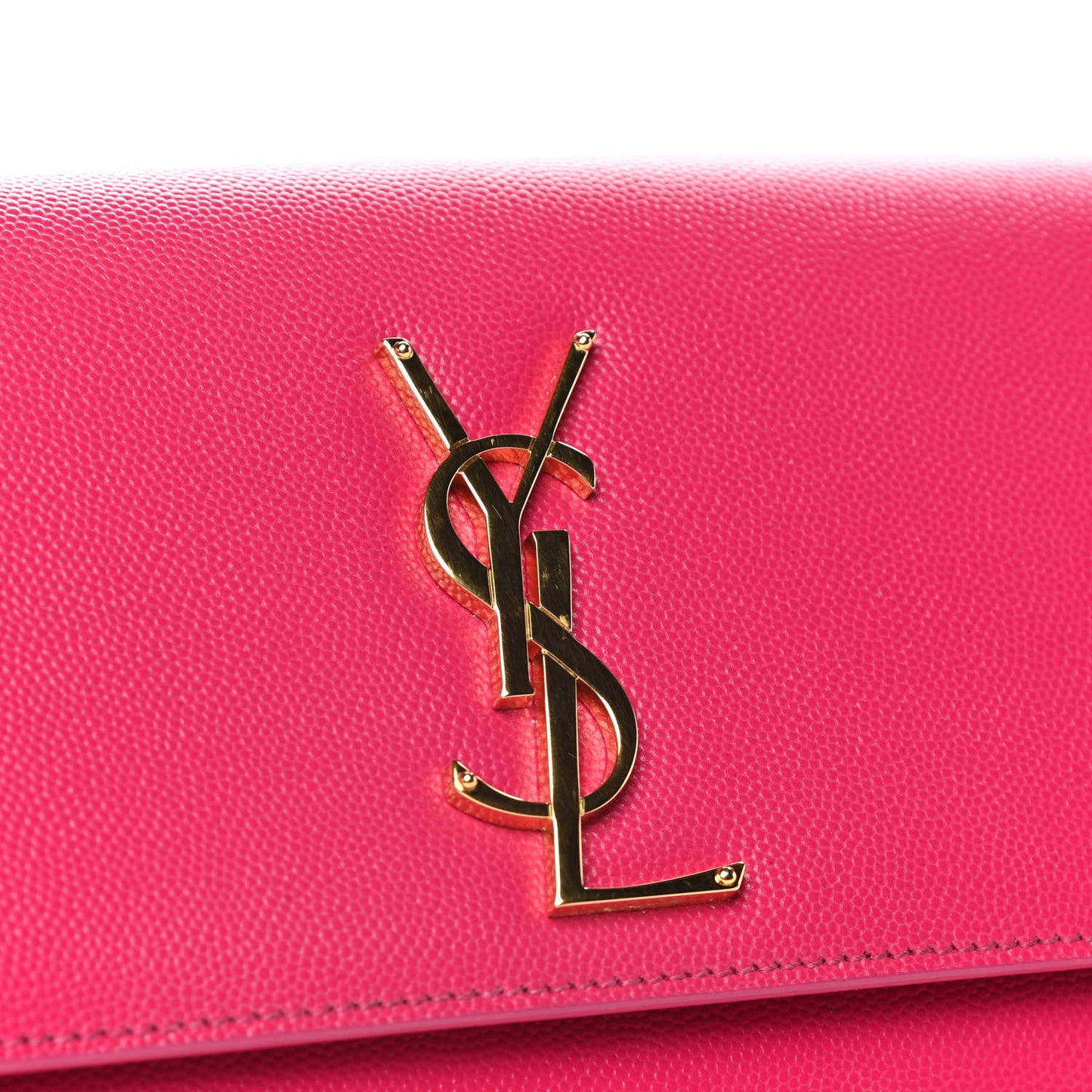 Grain De Poudre Classic Monogram Cassandre Clutch Lipstick Fuchsia