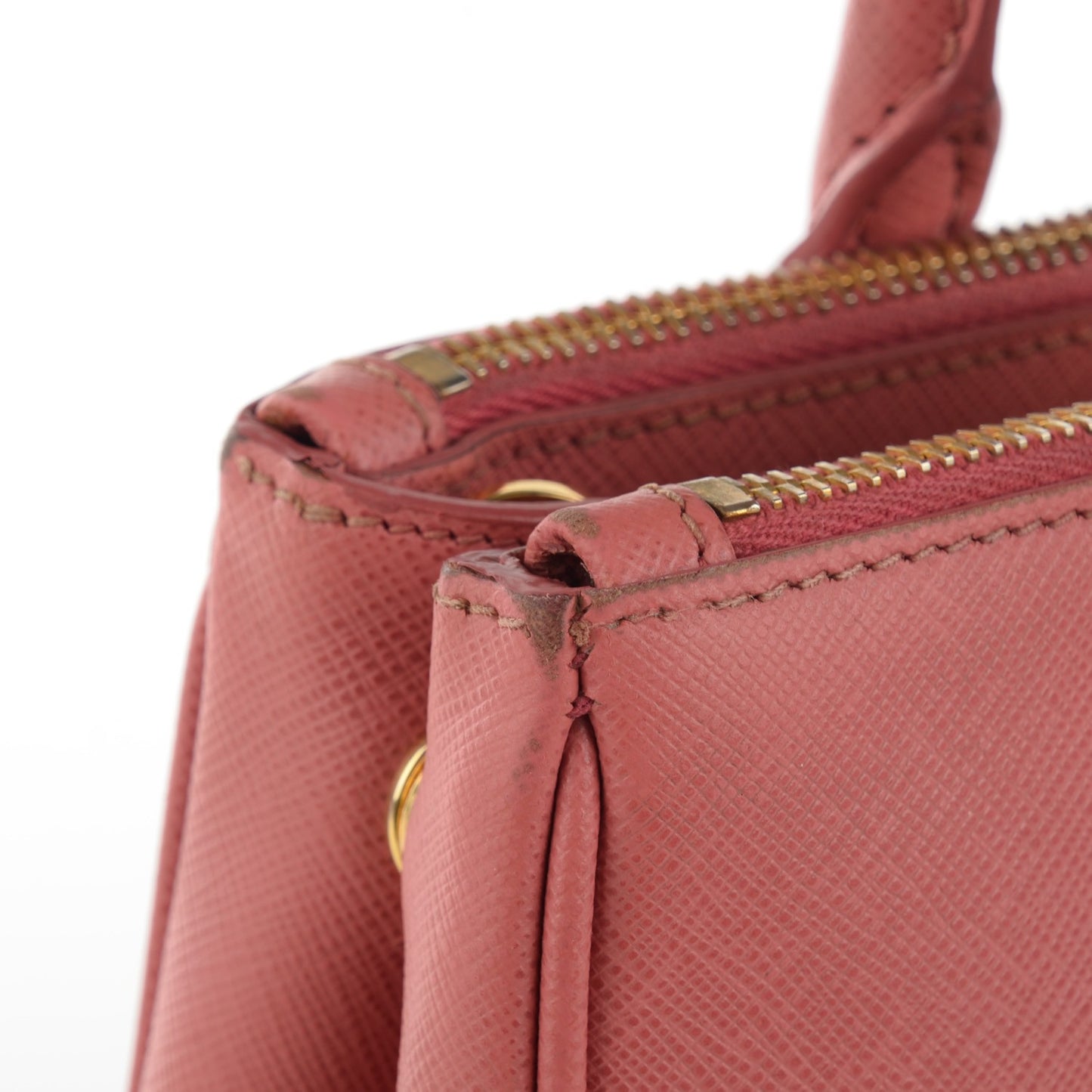 Saffiano Mini Galleria Double Zip Tote Tamaris