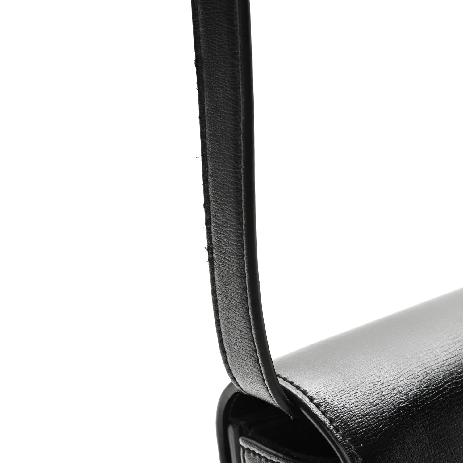 Saint Laurent Smooth Calfskin Suede Medium Bellechasse Black Dark Green 12 of 12
