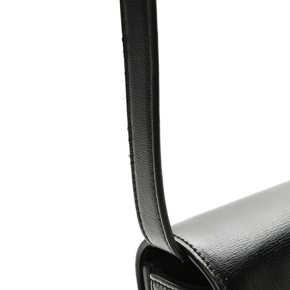 Saint Laurent Smooth Calfskin Suede Medium Bellechasse Black Dark Green 12 of 12
