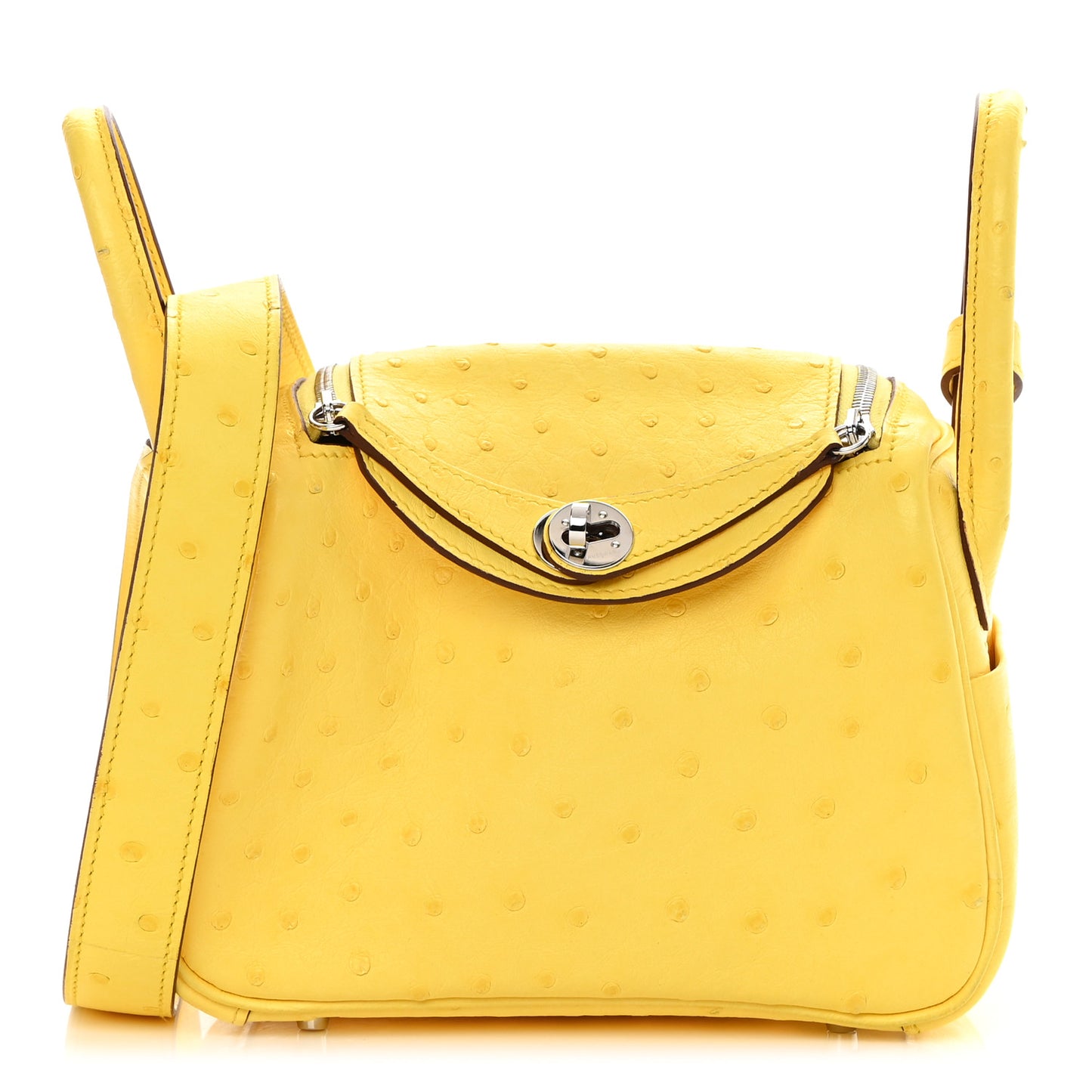Ostrich Mini Lindy 20 Jaune Citron