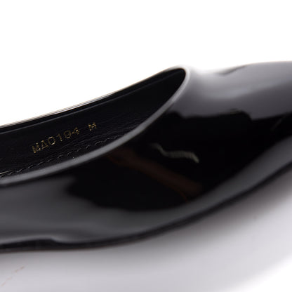 Louis Vuitton Patent Calfskin Eyeline Ballerina Flats 38 Black 10 of 10