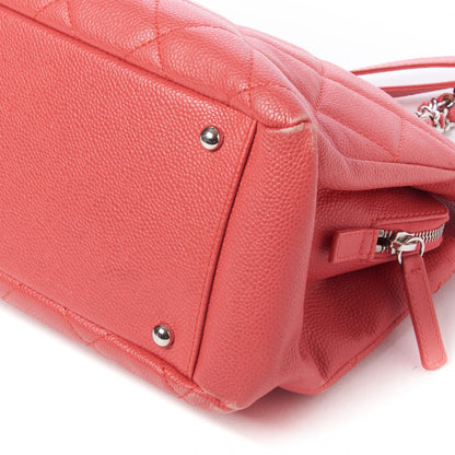 Chanel Caviar Quilted Timeless CC Soft Tote Pink 5 of 10