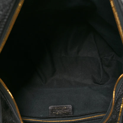 Christian Dior Crinkled Calfskin Large Grand Tour Multipocket Bag Black 5 of 11