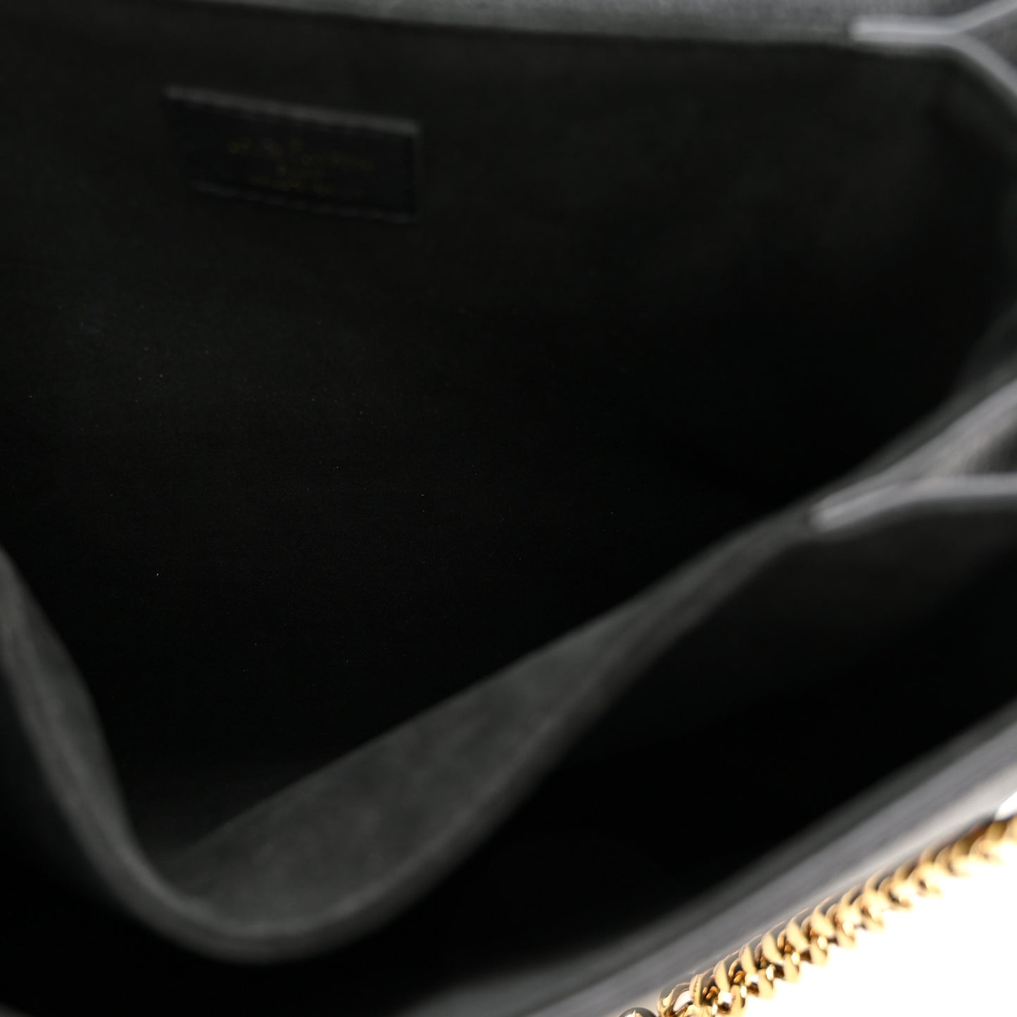 Grained Calfskin Lockme Oxford Black