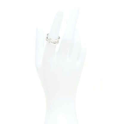 Tiffany 18K White Gold Diamond Open Atlas Ring 53 6.5 2 of 4