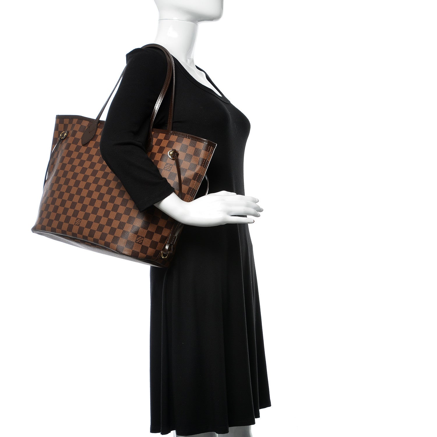 Louis Vuitton Damier Ebene Neo Neverfull MM 2 of 11