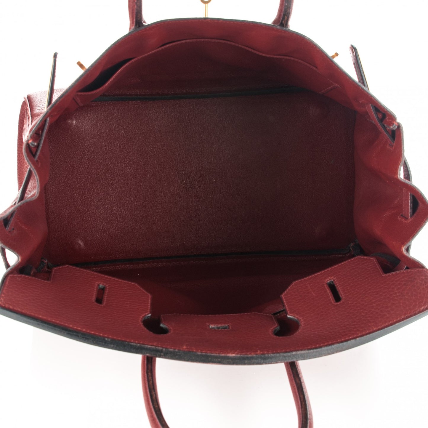 Chevre de Coromandel Birkin 35 Rouge H
