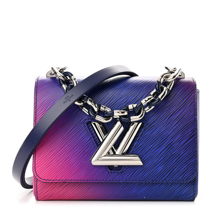 Louis Vuitton Epi Twist Shoulder Bag PM Gradient Purple 3 of 10