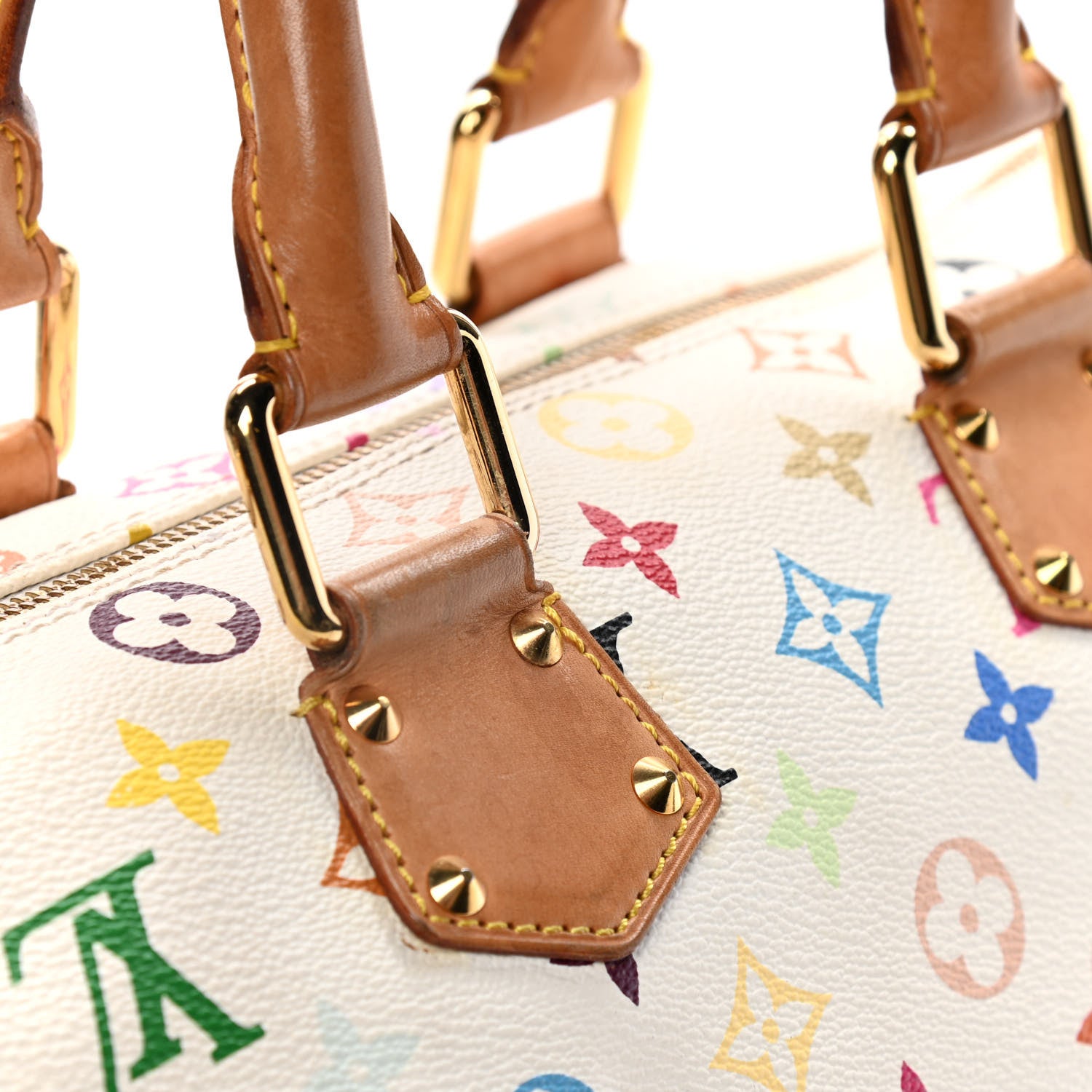 Louis Vuitton Monogram Multicolor Speedy 30 White 12 of 17