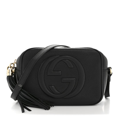 Gucci Pebbled Calfskin Small Soho Disco Bag Black 1 of 12