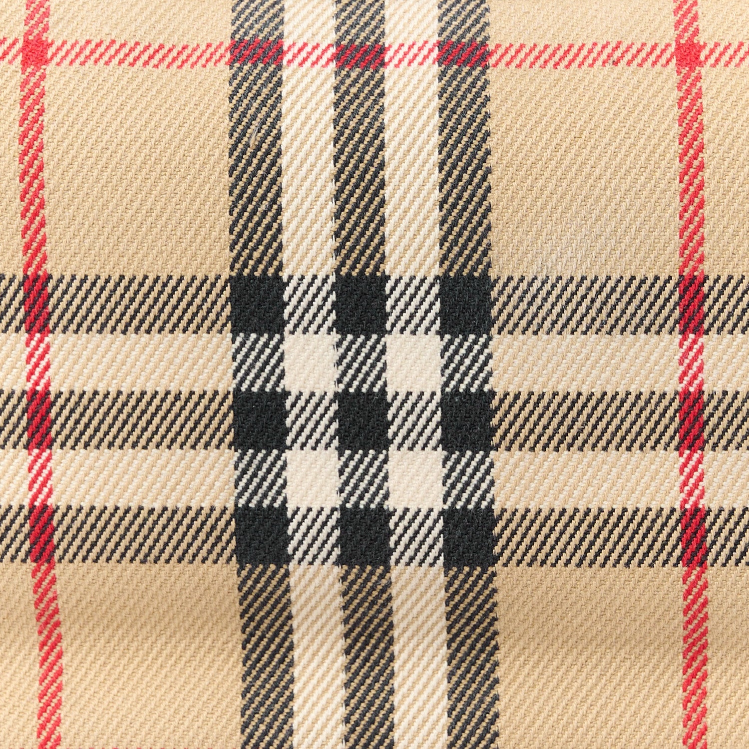 Burberry Vintage Check Calfskin Olympia Slim Pouch Archive Beige 8 of 10