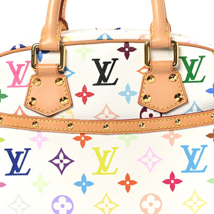 Louis Vuitton Monogram Multicolor Trouville White 7 of 9