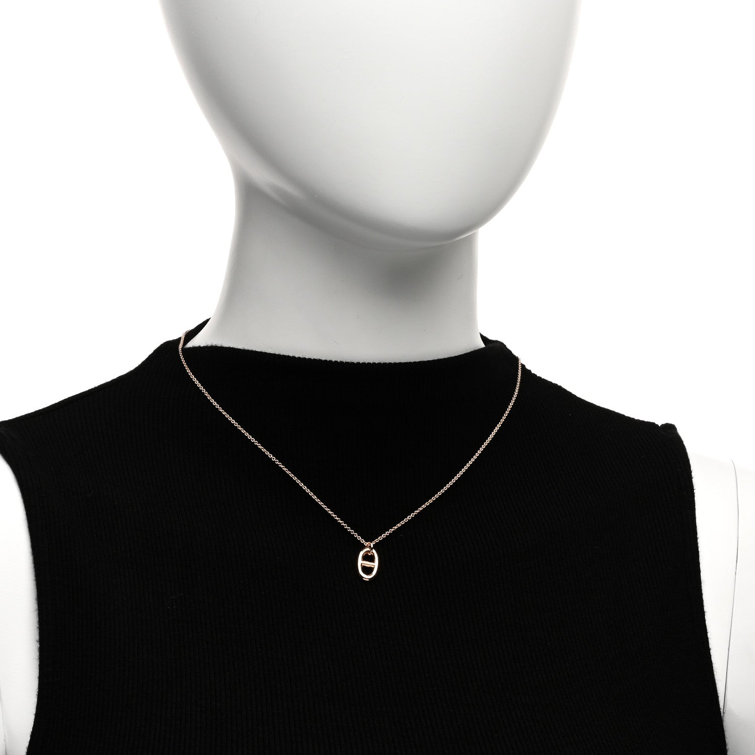 Hermes 18K Rose Gold PM Farandole Pendant Necklace 2 of 6