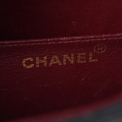 Chanel Lambskin Quilted XL Jumbo Single Flap Black 9 of 11