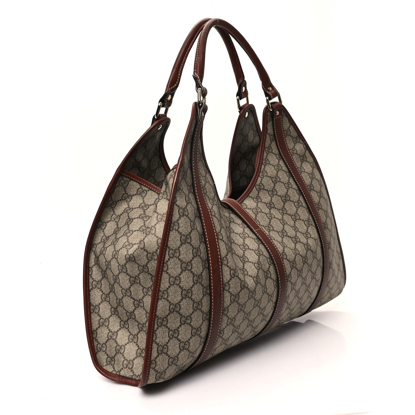 GG Plus Monogram Large Joy Shoulder Bag  Brown