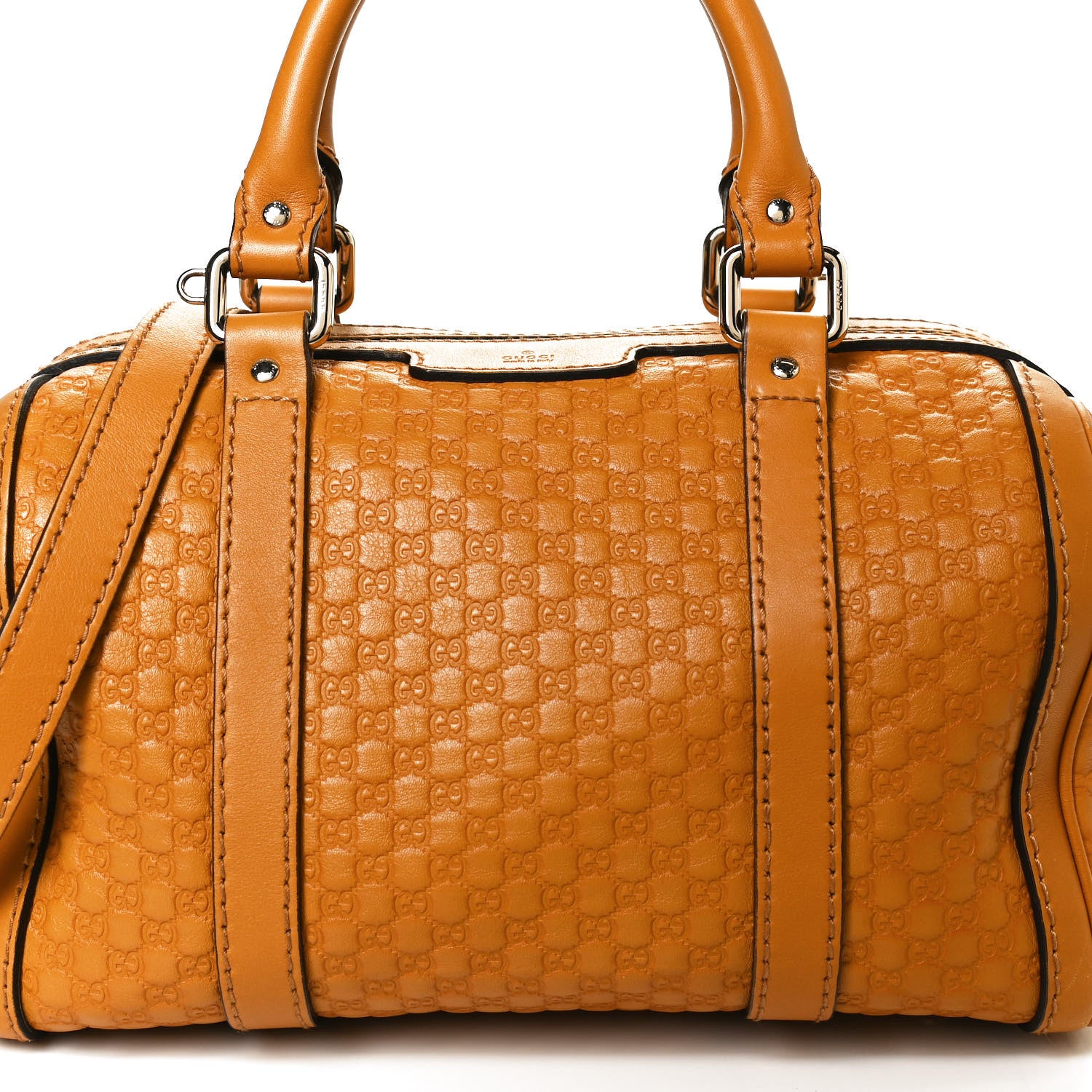 Gucci Microguccissima Small Boston Yellow 8 of 10